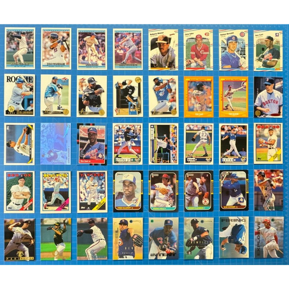 Misc Lot of 40 Baseball Cards - Topps, Score, Fleer, Rookie - Many Gradable - Picture 1 of 3